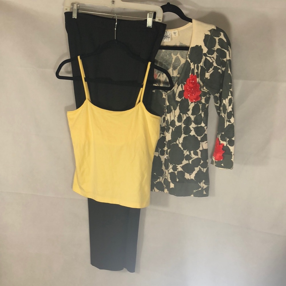 = 3 item I.N.C. PANTS, TANK TOP ,long sleeves TOP.
